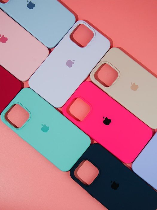 Силіконовий чохол мікрофіброю Silicone Case iPhone 13 17 pro max чехол