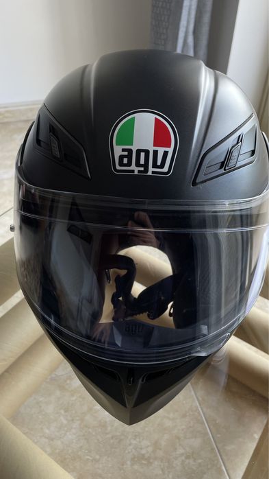 Capacetes AGV Compact st e2205 mono mat black