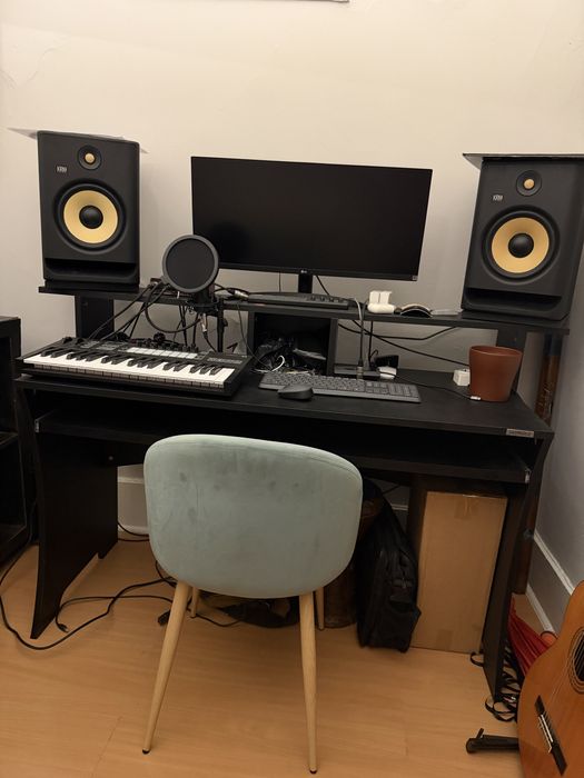 Mesa de producao musical