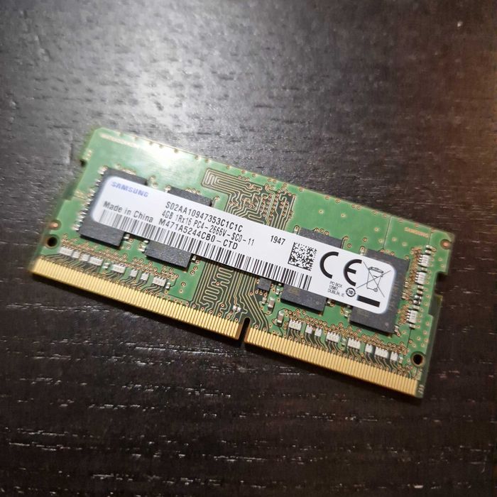 Memoria RAM Sansung 4GB 1Rx16 PC4 - 2666V - SCO -11