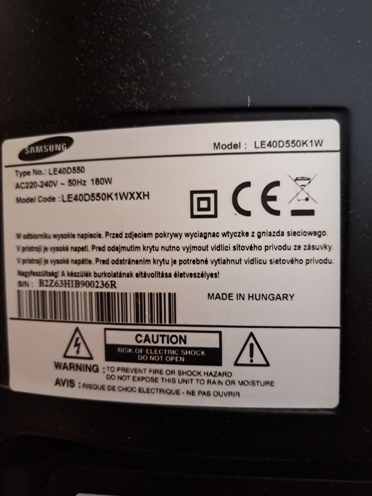 Telewizor samsung