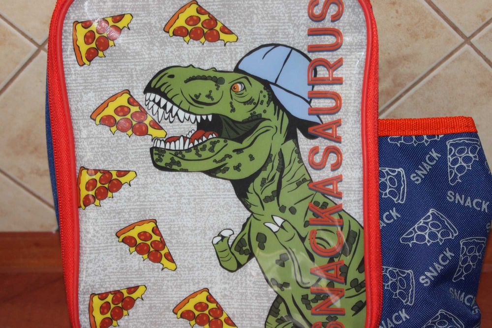 Śniadaniówka dziecięca z dinozaurem