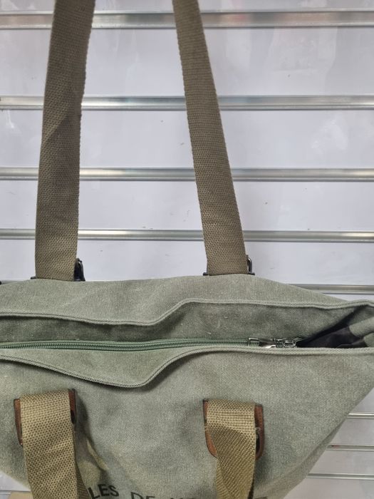 Oliwkowa torebka shopper