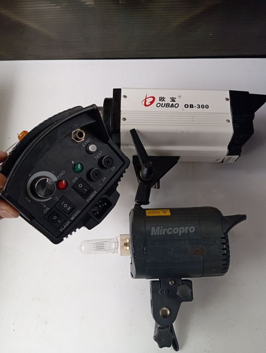 Студийная вспышка фотовспышка свет для видео и фото съёмки