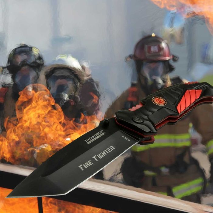 NÓŻ Ratowniczy STRAŻACKI USA Tac-Force Evolution TANTO TFE-A028T-FD