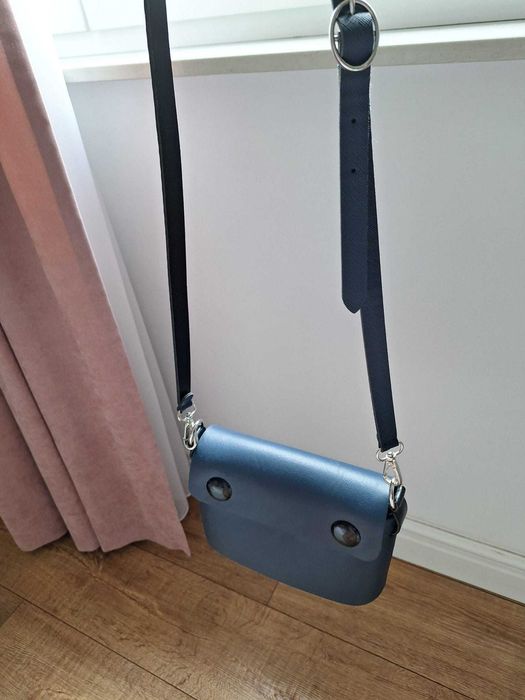 Torebka Obag Pocket granatowa JAK NOWA