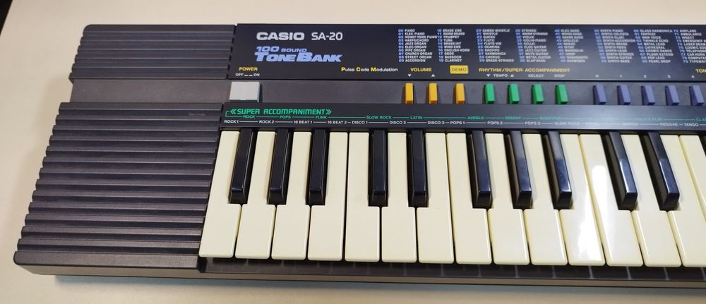 Syntezator CASIO SA-20