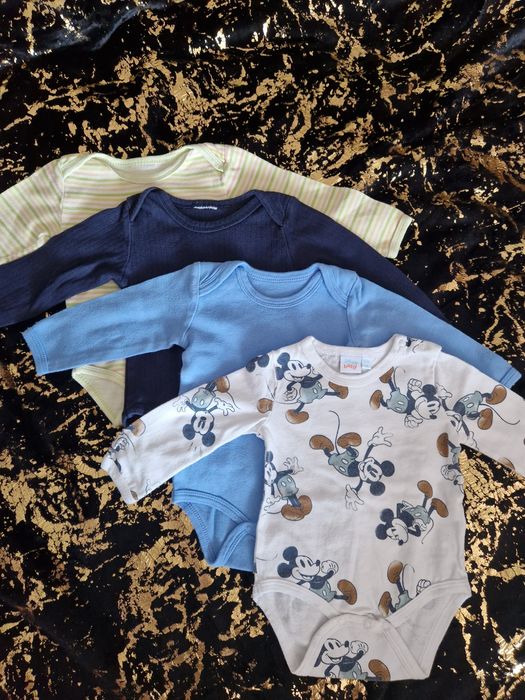 Paka ubranek dla chłopca 68cm jesień