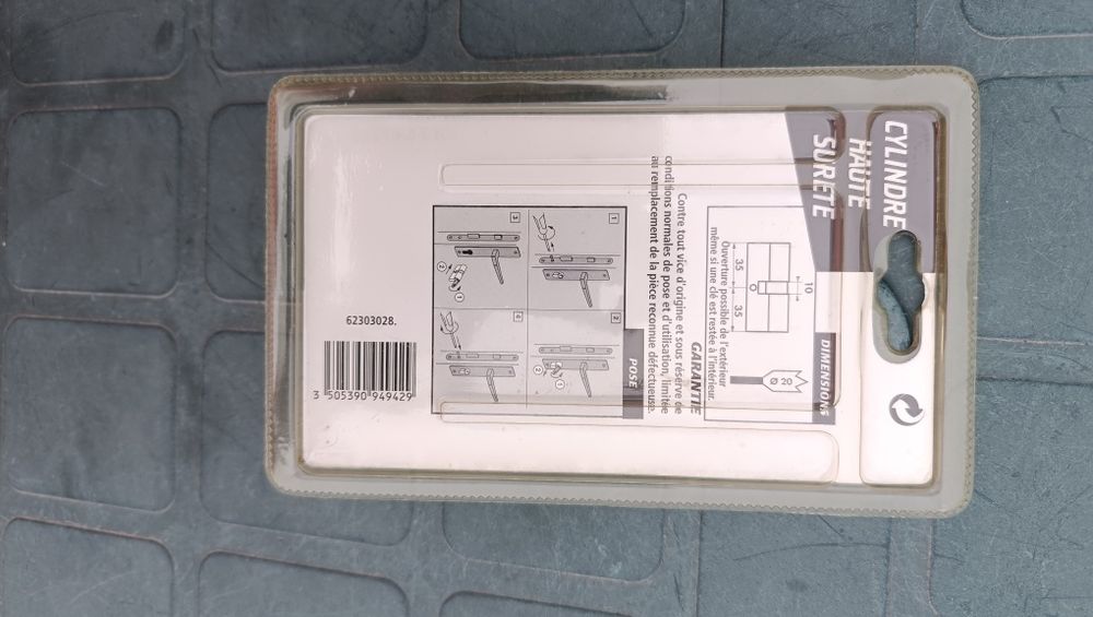 Fechadura de porta -cilindro