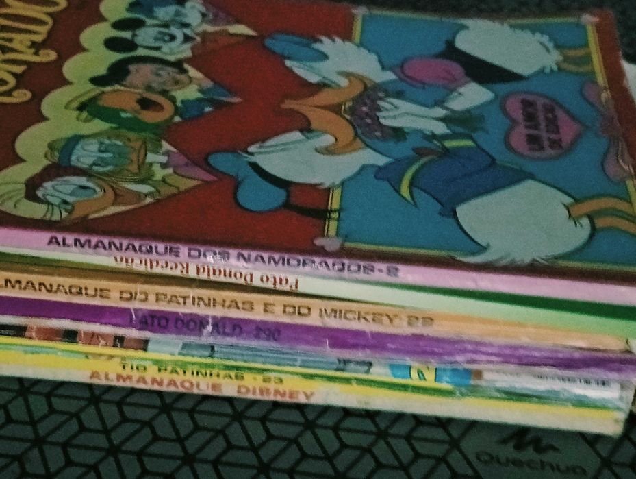 Banda desenhada antiga e menos antiga desde 2 euros cada.