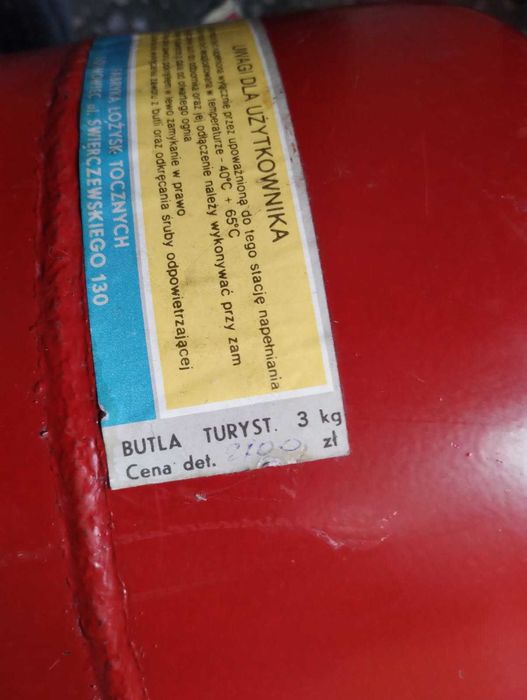 Butle turystyczne na gaz