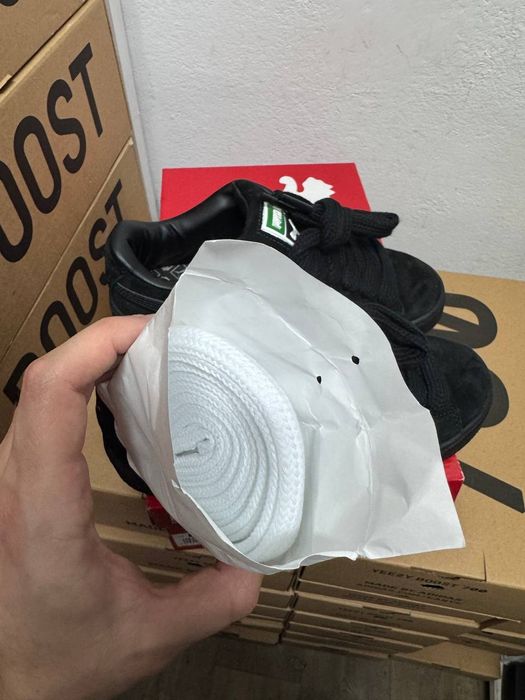 Кроссовки Puma Suede XL black/Пума слайд черные 36 37 38 39 40 41