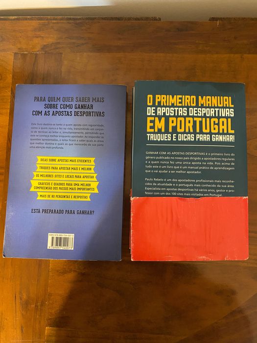 “Ganhar com apostas desportivas” Livros de Paulo Rebelo