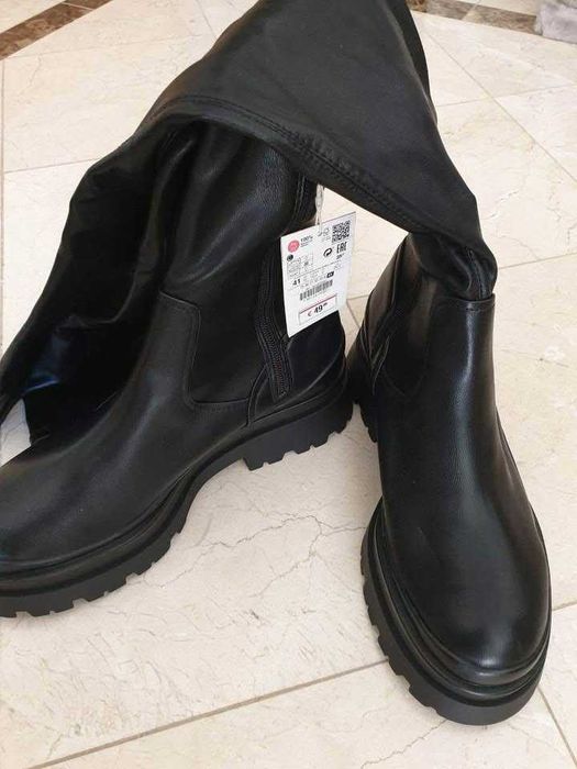 Black Leather Boots