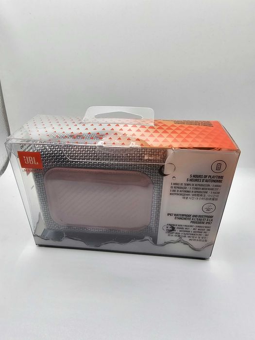 Nowy Głośnik Bluetooth JBL GO 3 w kolorze Brudny Róż
