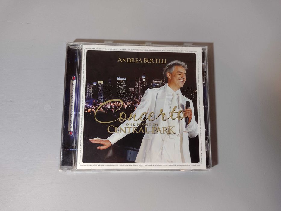 CD Andrea Bocelli One Night in Central Park Concerto