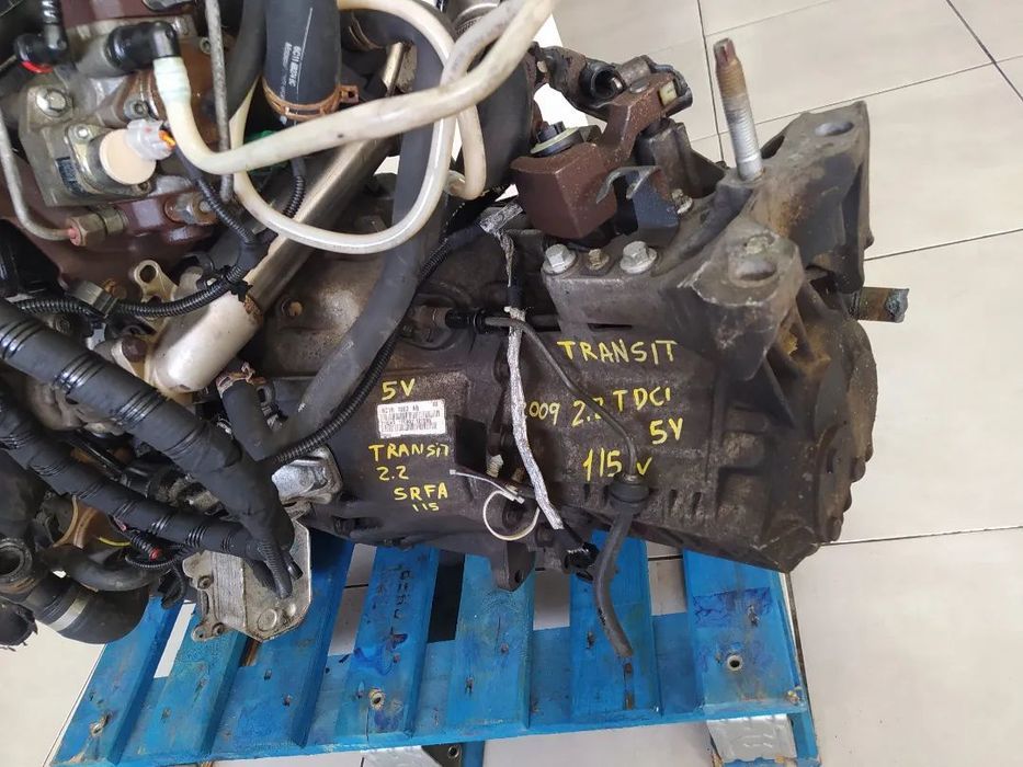 caixa 5 velocidades Ford Transit 2.2TDCI 115cv 6C1R 7002 AB