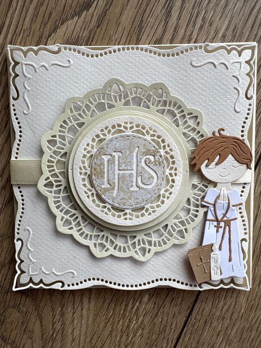 Kartka Komunia Święta Pamiątka Pierwszej Komunii