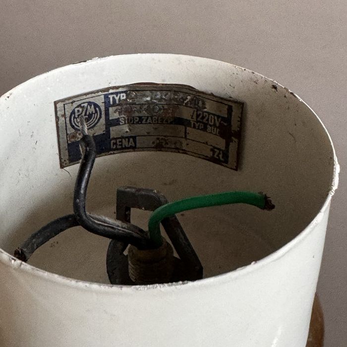 Polski żyrandol PZM space age lata 60te prl vintage new look antyk