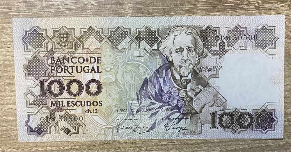 Nota 1355 - Mil Esc. Numero 50500