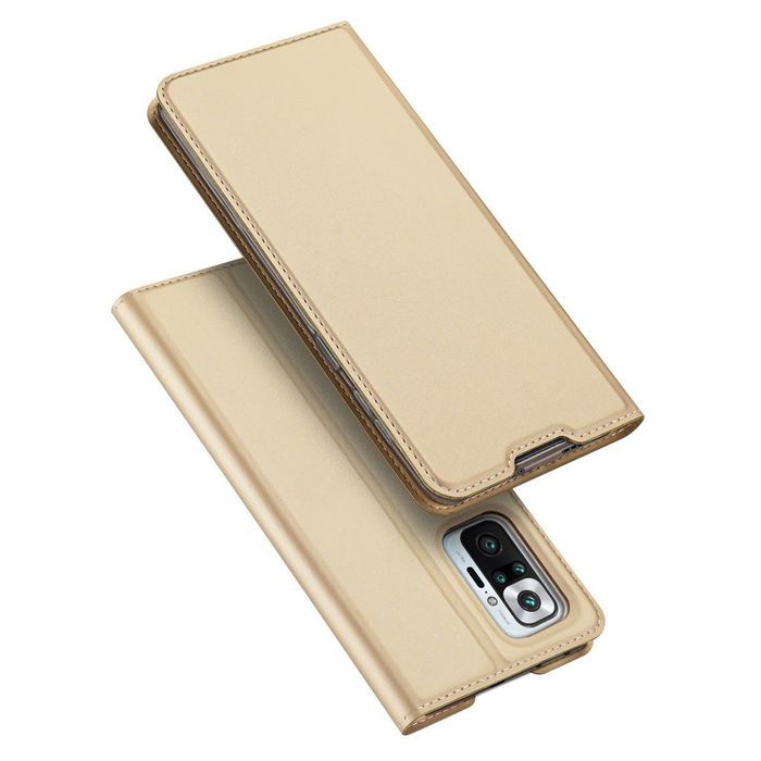 Etui Duxducis Skin Pro Do Xiaomi Redmi Note 10 Pro Złoty