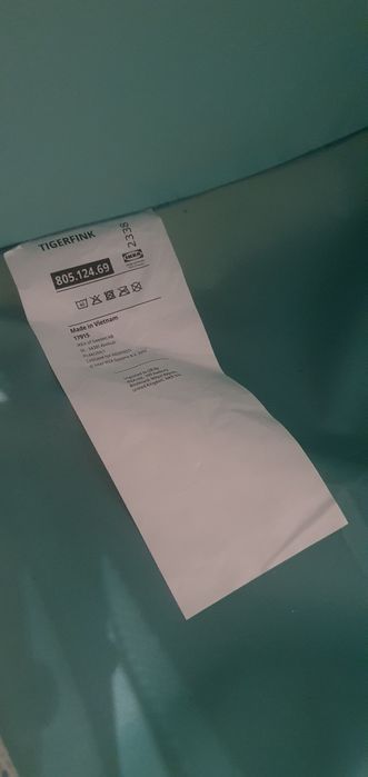 Tigerfink ikea azul
