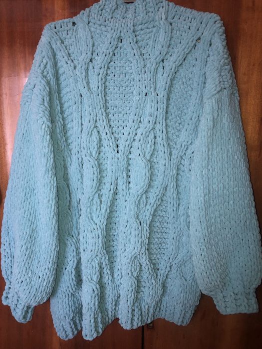 Вʼязаний неймовірно теплий і мʼякий кардиган