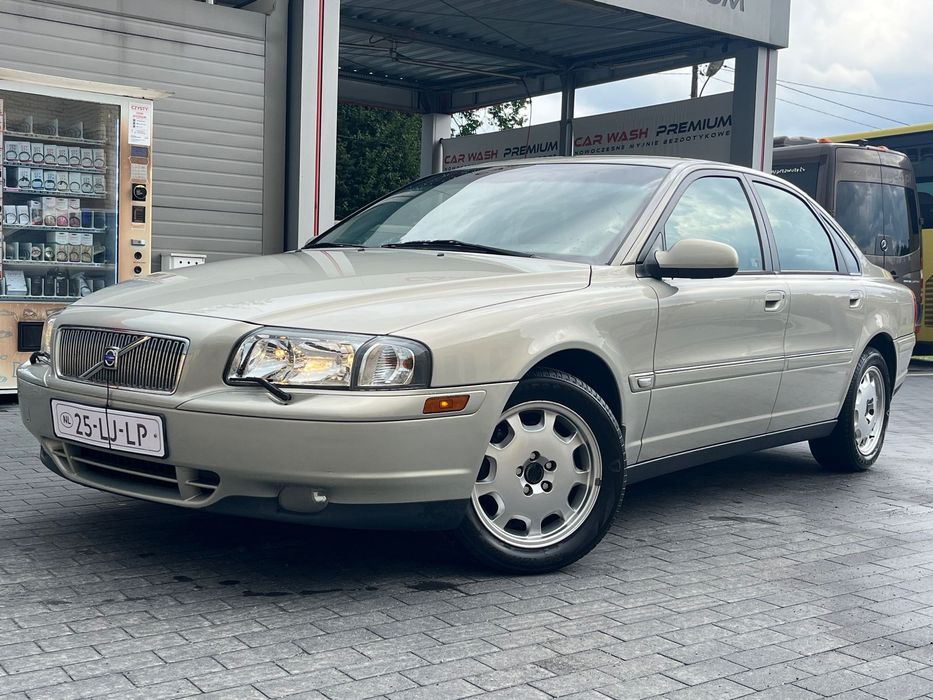 Volvo S80 2.4 benzyna 170 km manual bezwypadkowa