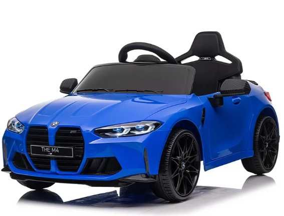 Auto na akumulator Autko dla dziecka BMW M4 Niebieskie Pojazd - RATY !