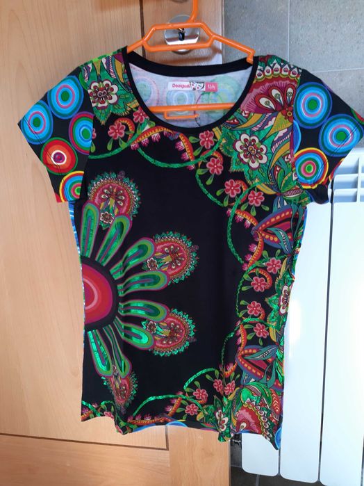 Camisola círculos Desigual