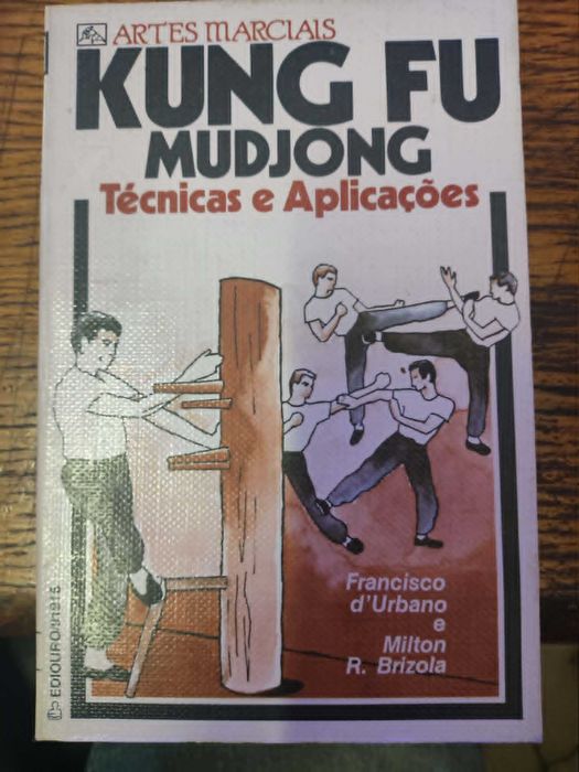 3 livros artes marciais,O Soco de Uma Polegada de Bruce Lee,Kung Fu Para Principiantes,Kung Fu Mudjong