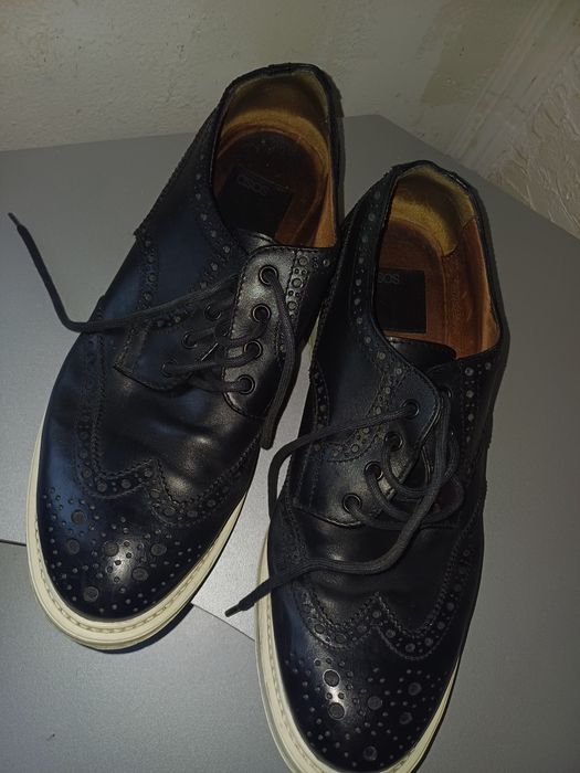 Продам кожанные туфли,мокасины asos