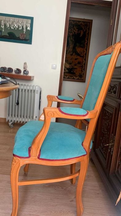 4 Cadeiras de estilo com braços