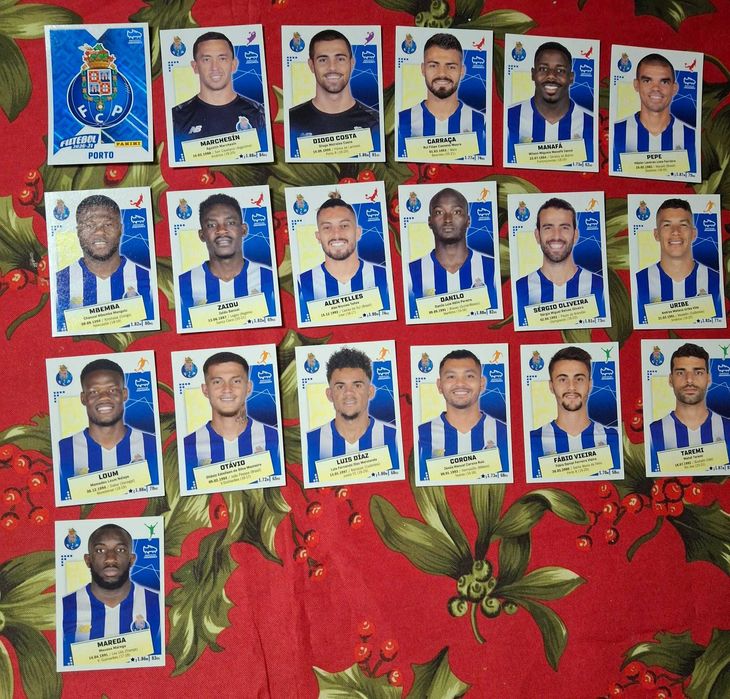 Futebol Clube do Porto - Cromos Panini Futebol 2020-21