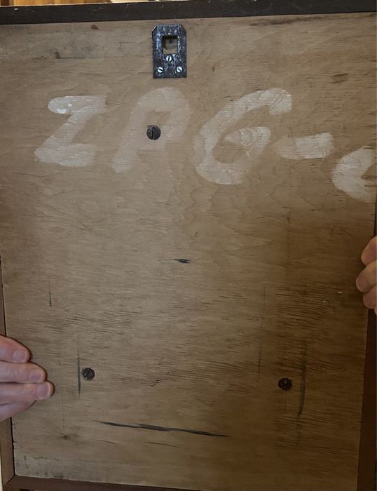 Józef Piłsudski/obraz/płaskorzezba w ramie.