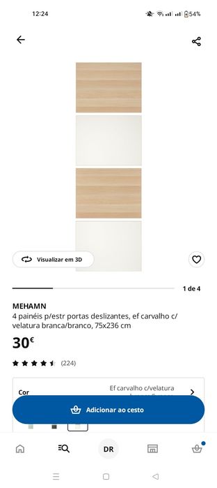 Portas Pax Ikea 150x236cm