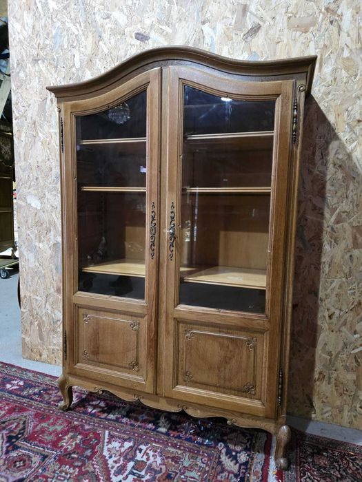 Biblioteka / witryna Ludwik – dąb, przeszklona #2390 Stylowy Węgrów
