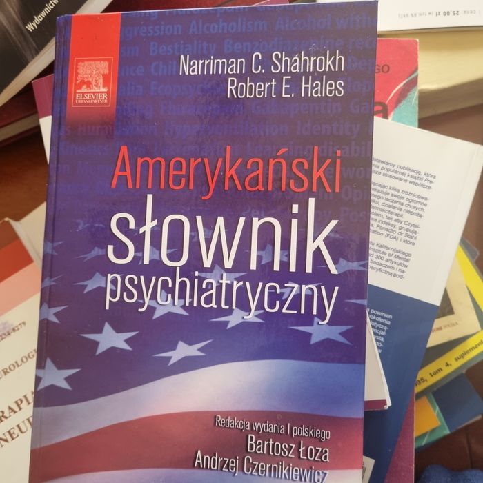 Słownik psychiatryczny amerykański N.C. shahrokh R.E.Hales