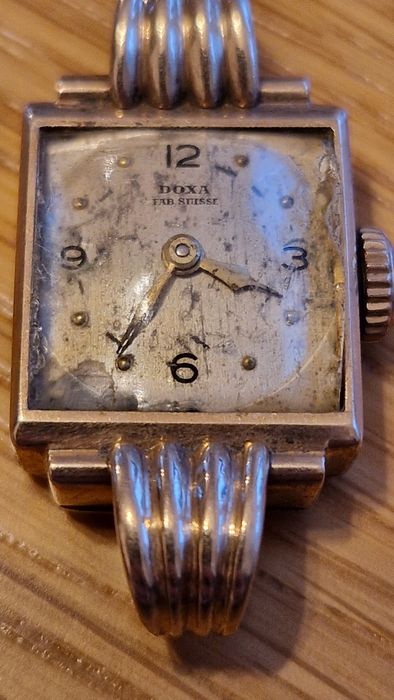 Zegarek Doxa zloty 14k