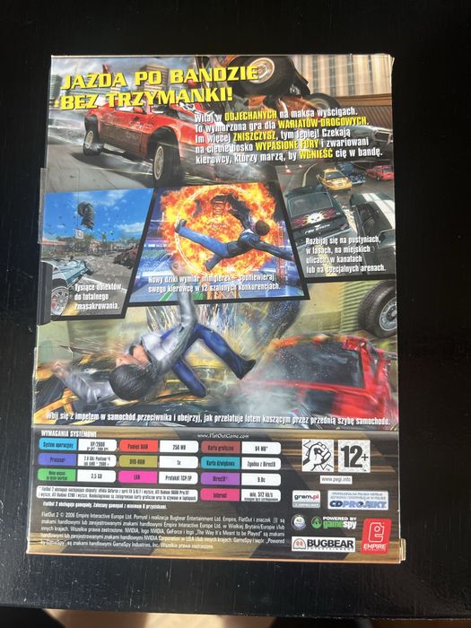 Gra Pc Flatout 2 Polska Wersja PL