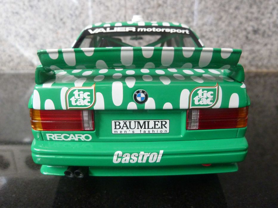 1:18 Minichamps, BMW M3, Tic-Tac, A. Burgstaller, DTM 1992, AutoArt
