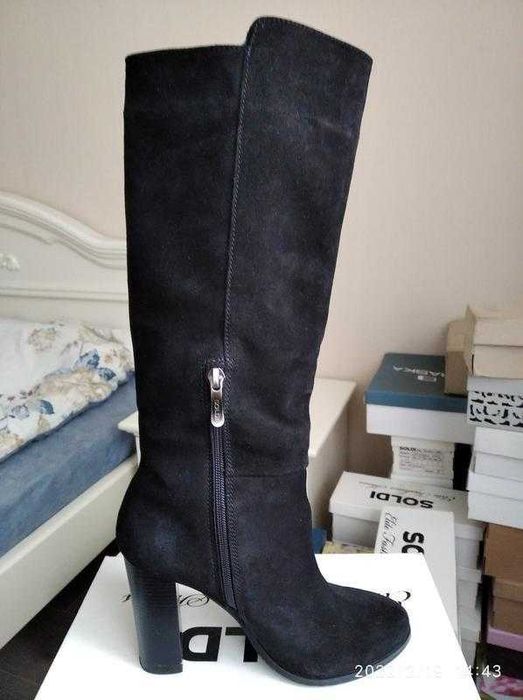 Чоботи замшеві сапоги замша