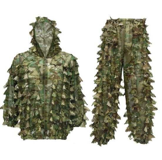 Маскхалат з листям (кікімора) куртка + штани, розмір - XL/XXL