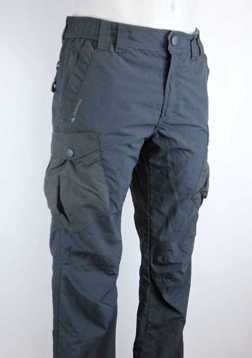 Quechua W34 L34 spodnie outdoorowe z podszewką pas 2 x 43/45 cm