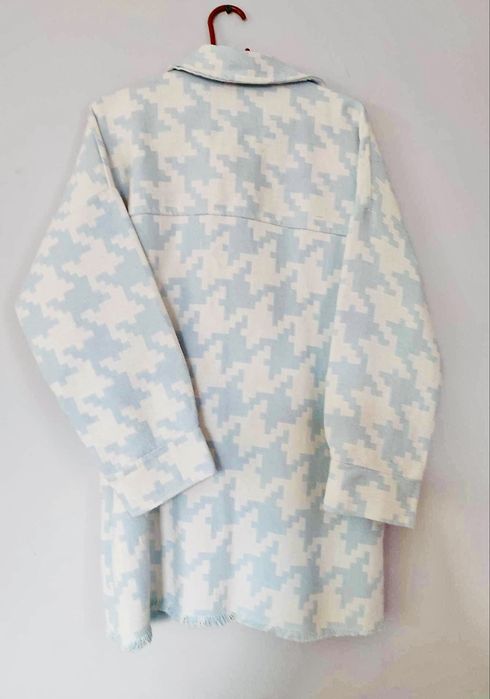 Kurtka koszulowa niebieska  L/XL