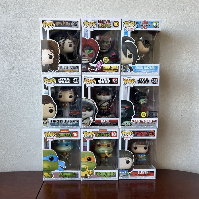 Фанко поп марвел, стар ворс, funko pop star wars