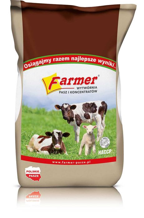 CJ CIELAK Pasza dla cielaków od 2 tygodnia życia 25kg FARMER