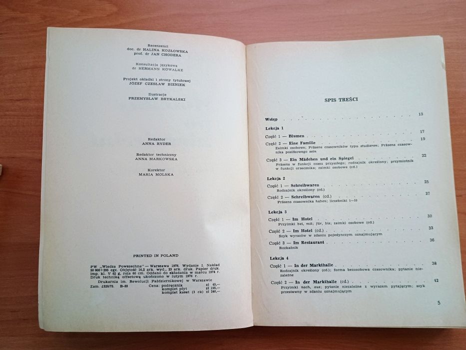 Mówimy po niemiecku. Kurs dla początkujących. J.Czochralski