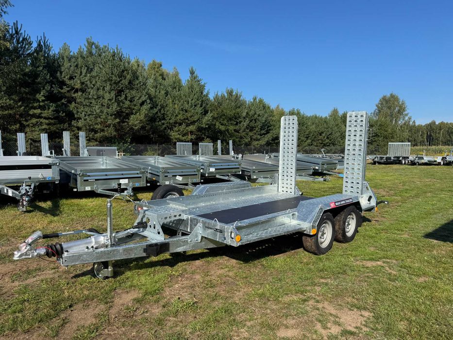 Przyczepa Brian James Trailers Digger Plant Premium do minikoparek