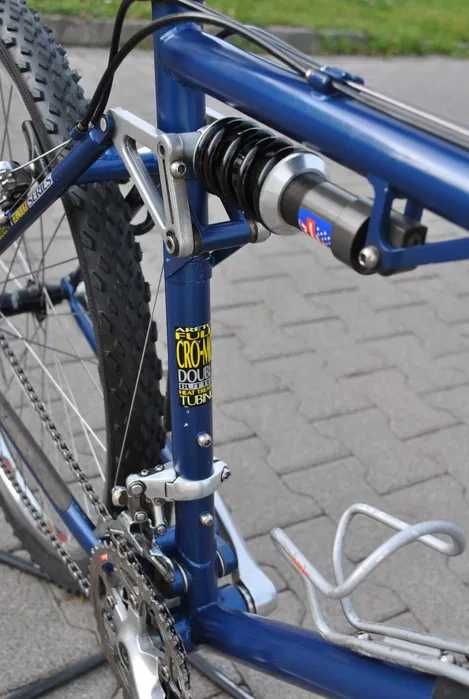 Kultowy rower Arrow Fast 2 Cro Mo Full Shimano STX/LX rockshox